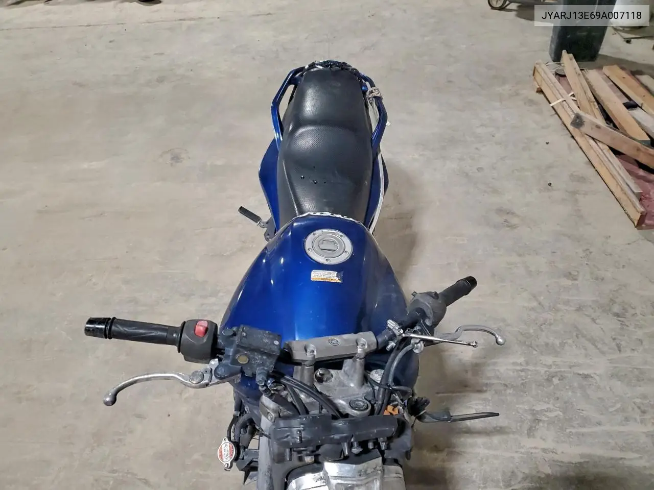 2009 Yamaha Fz6 Shg VIN: JYARJ13E69A007118 Lot: 58218016
