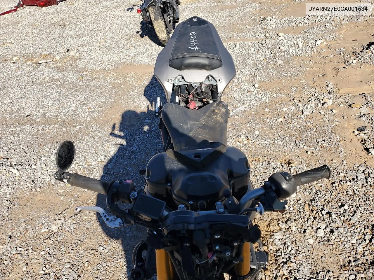 2012 Yamaha Fz8 N VIN: JYARN27E0CA001634 Lot: 81819844