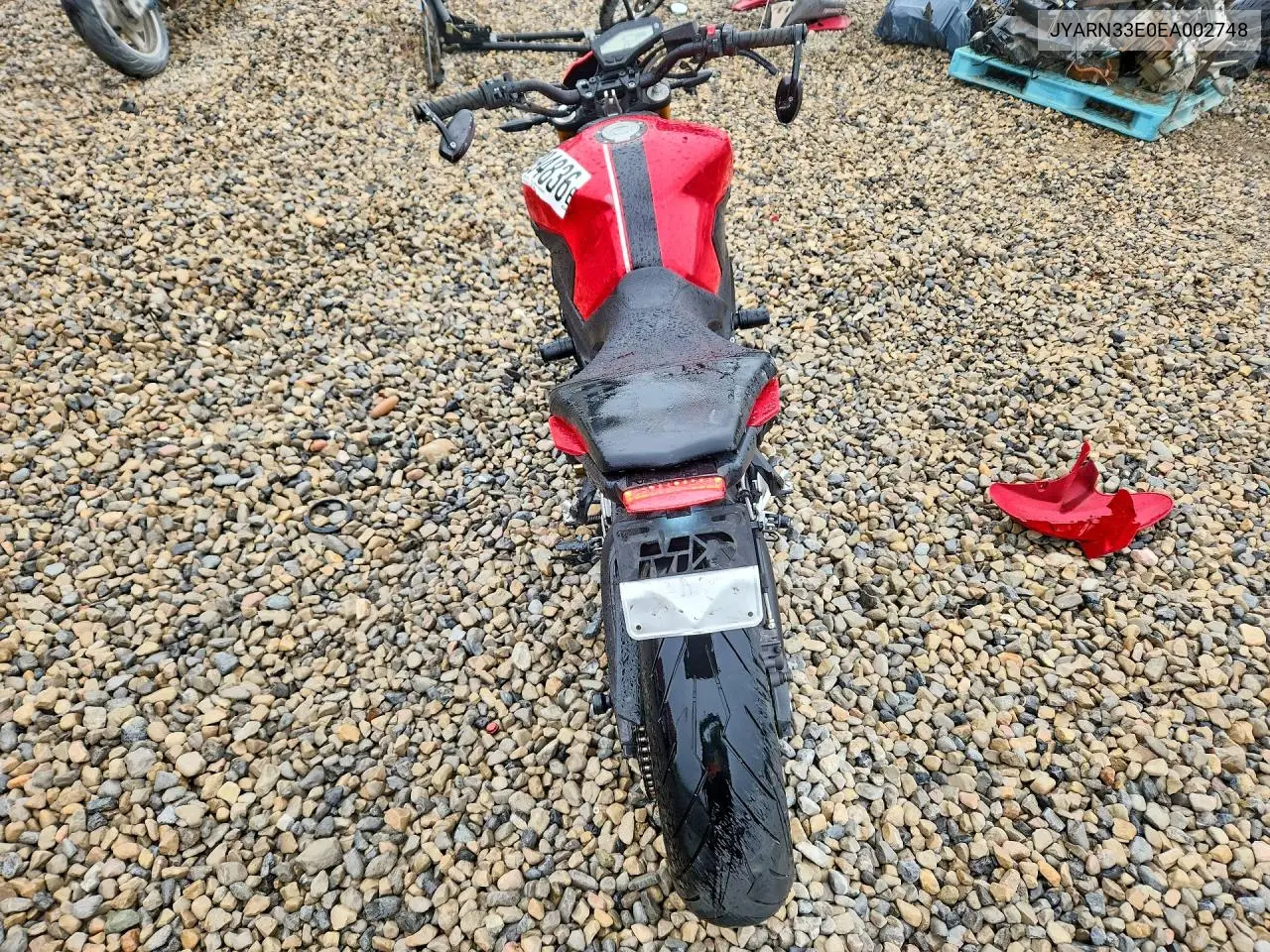 2014 Yamaha Fz09 VIN: JYARN33E0EA002748 Lot: 51294836