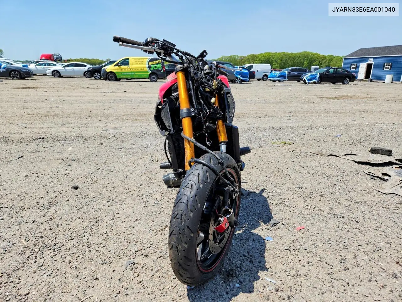 2014 Yamaha Fz09 VIN: JYARN33E6EA001040 Lot: 53975996