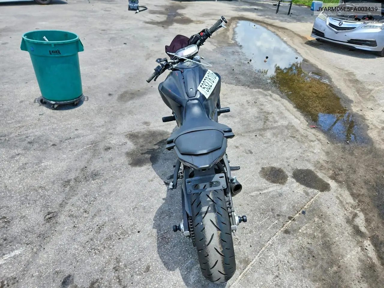 2015 Yamaha Fz07 VIN: JYARM06E5FA003439 Lot: 53278106