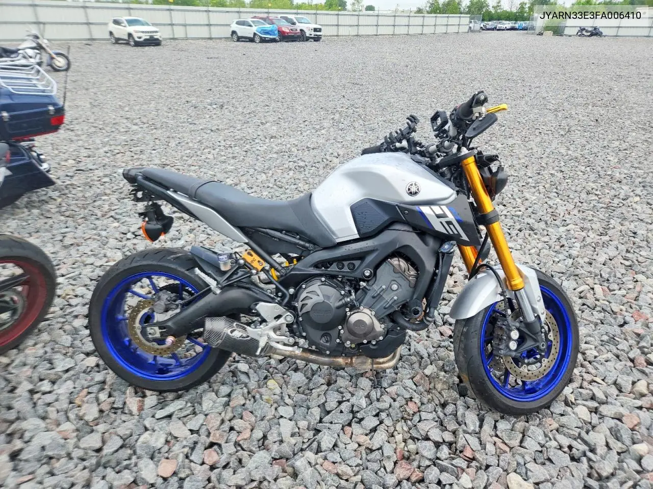 2015 Yamaha Fz09 VIN: JYARN33E3FA006410 Lot: 56293836