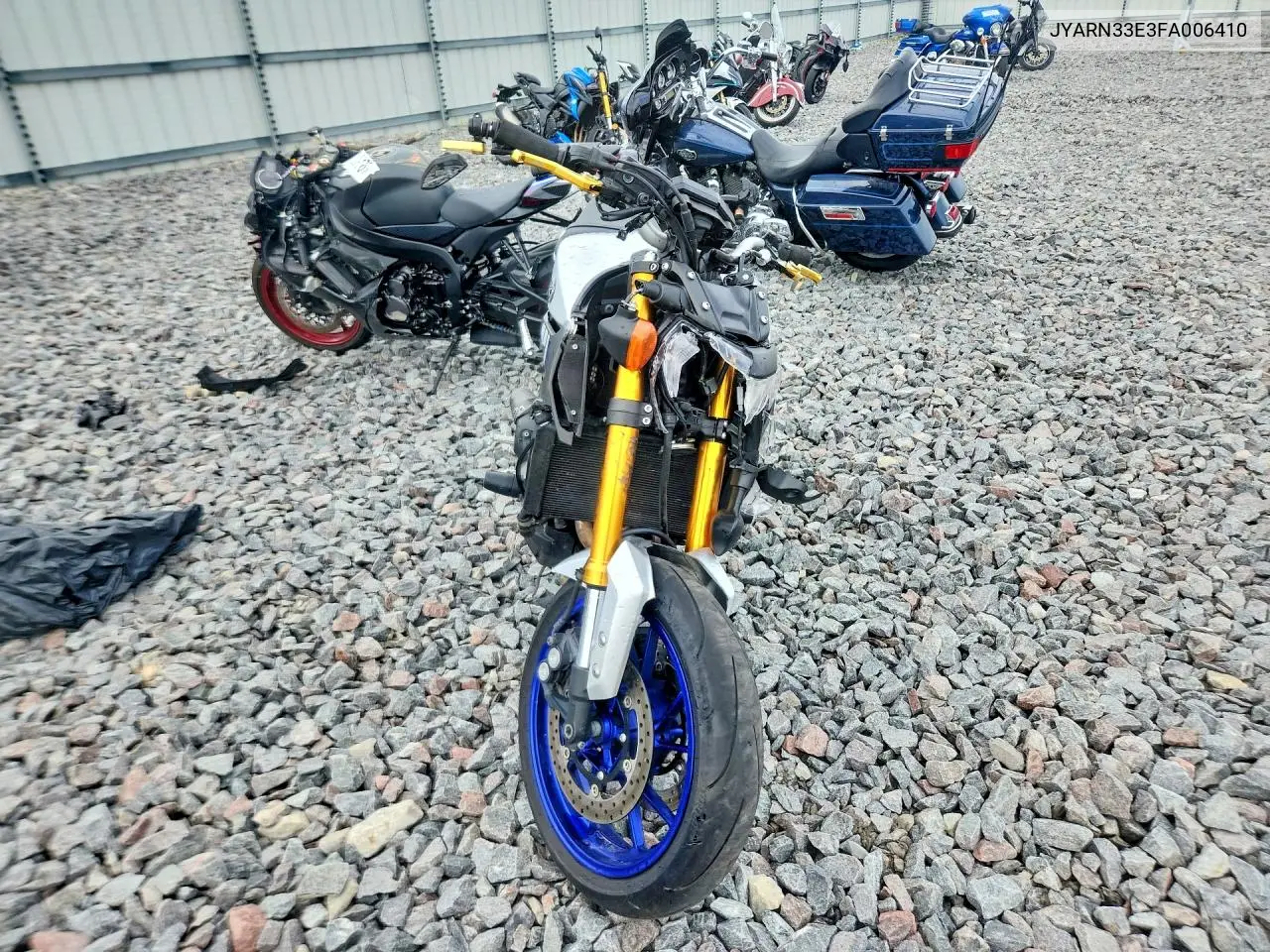 2015 Yamaha Fz09 VIN: JYARN33E3FA006410 Lot: 56293836