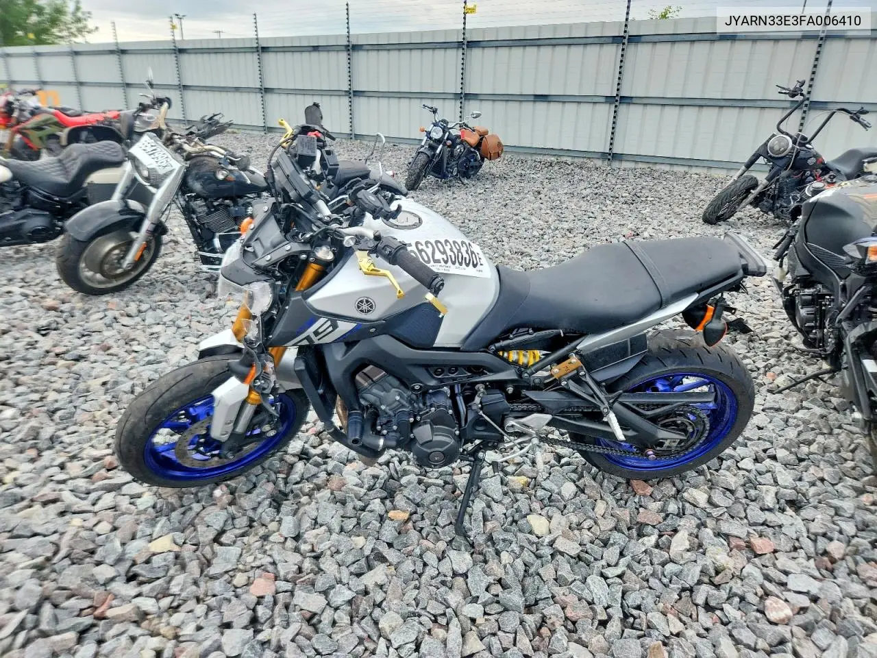 2015 Yamaha Fz09 VIN: JYARN33E3FA006410 Lot: 56293836