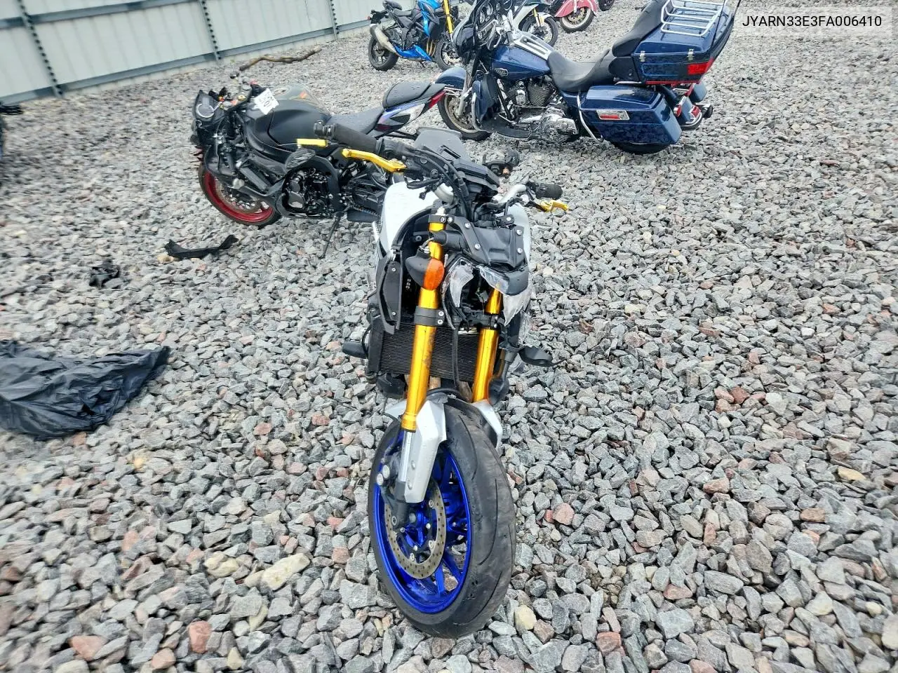 2015 Yamaha Fz09 VIN: JYARN33E3FA006410 Lot: 56293836