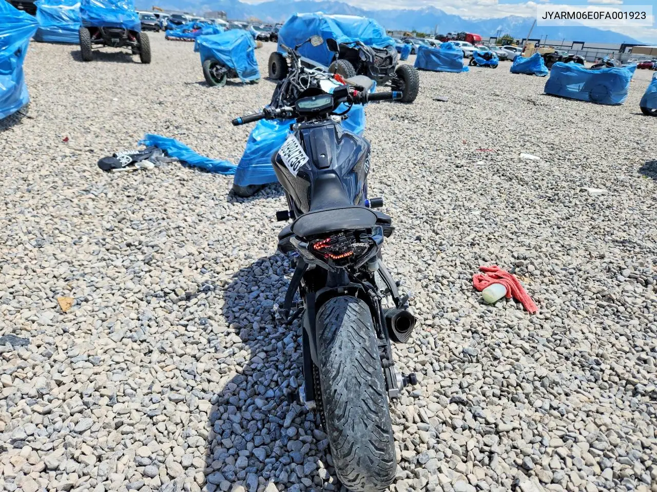 2015 Yamaha Fz07 VIN: JYARM06E0FA001923 Lot: 58994756
