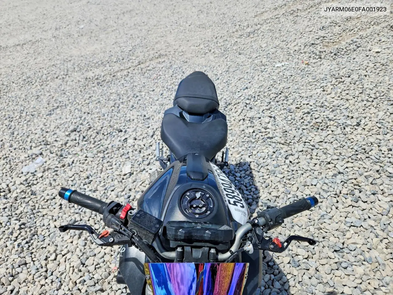 2015 Yamaha Fz07 VIN: JYARM06E0FA001923 Lot: 58994756