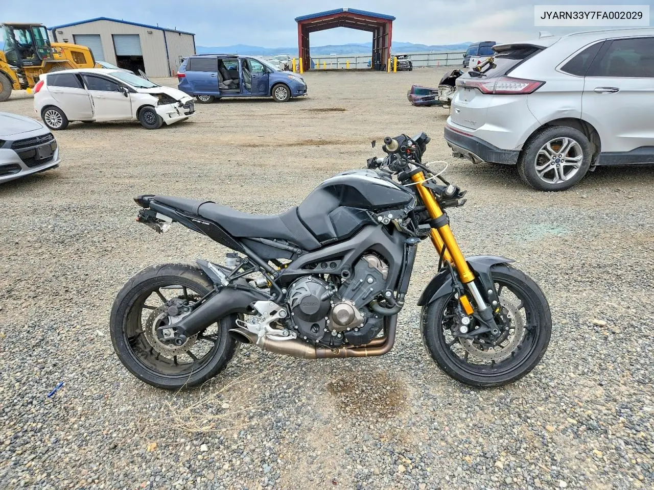 2015 Yamaha Fz09 C VIN: JYARN33Y7FA002029 Lot: 59576036