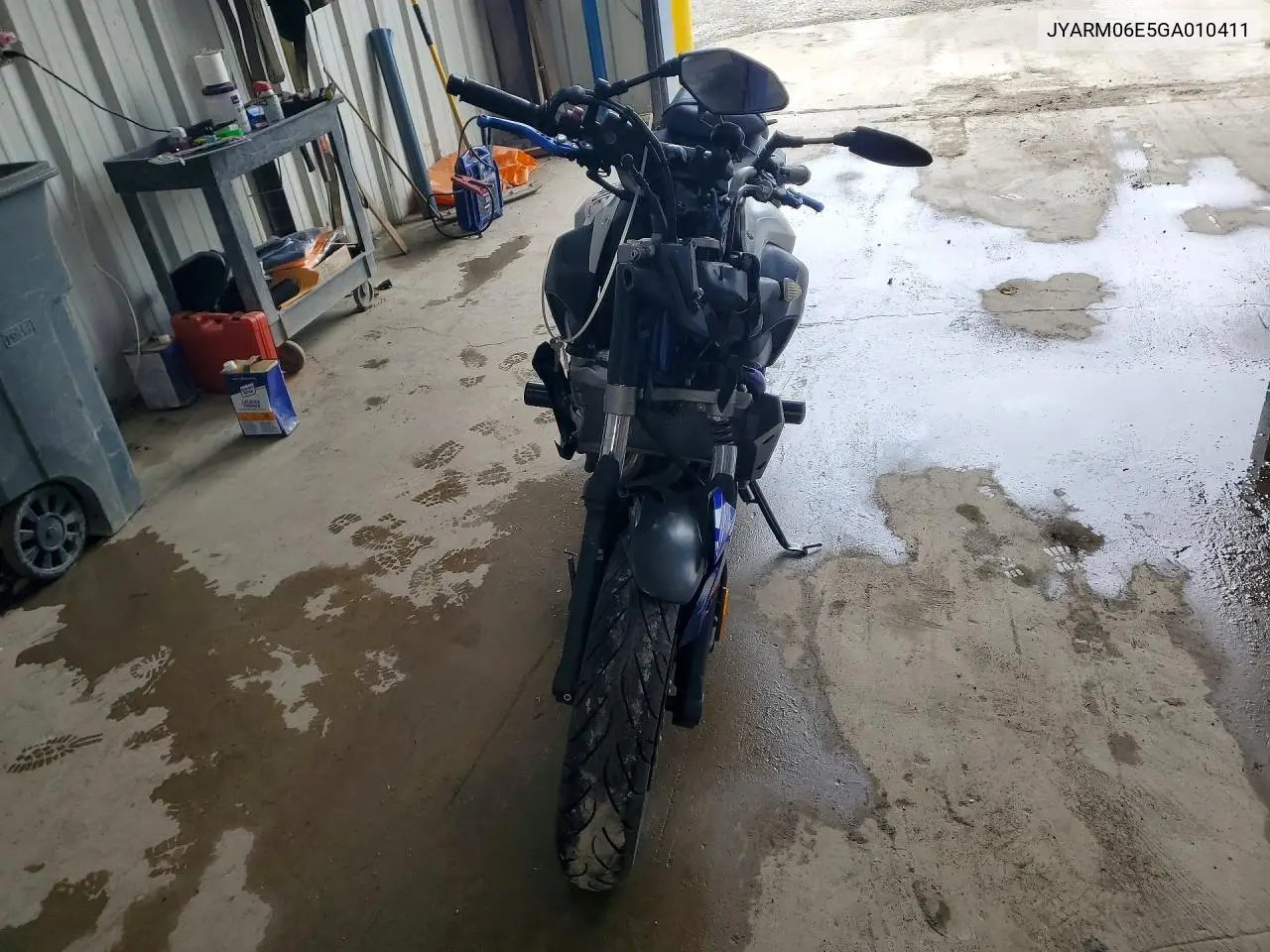 2016 Yamaha Fz07 VIN: JYARM06E5GA010411 Lot: 53827206