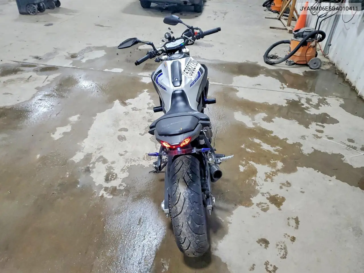 2016 Yamaha Fz07 VIN: JYARM06E5GA010411 Lot: 53827206
