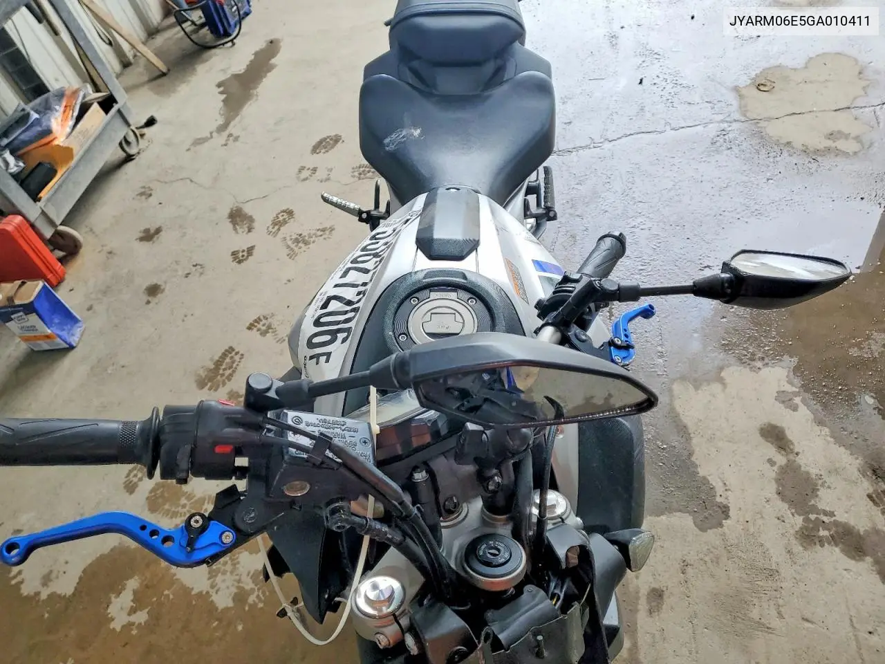 2016 Yamaha Fz07 VIN: JYARM06E5GA010411 Lot: 53827206