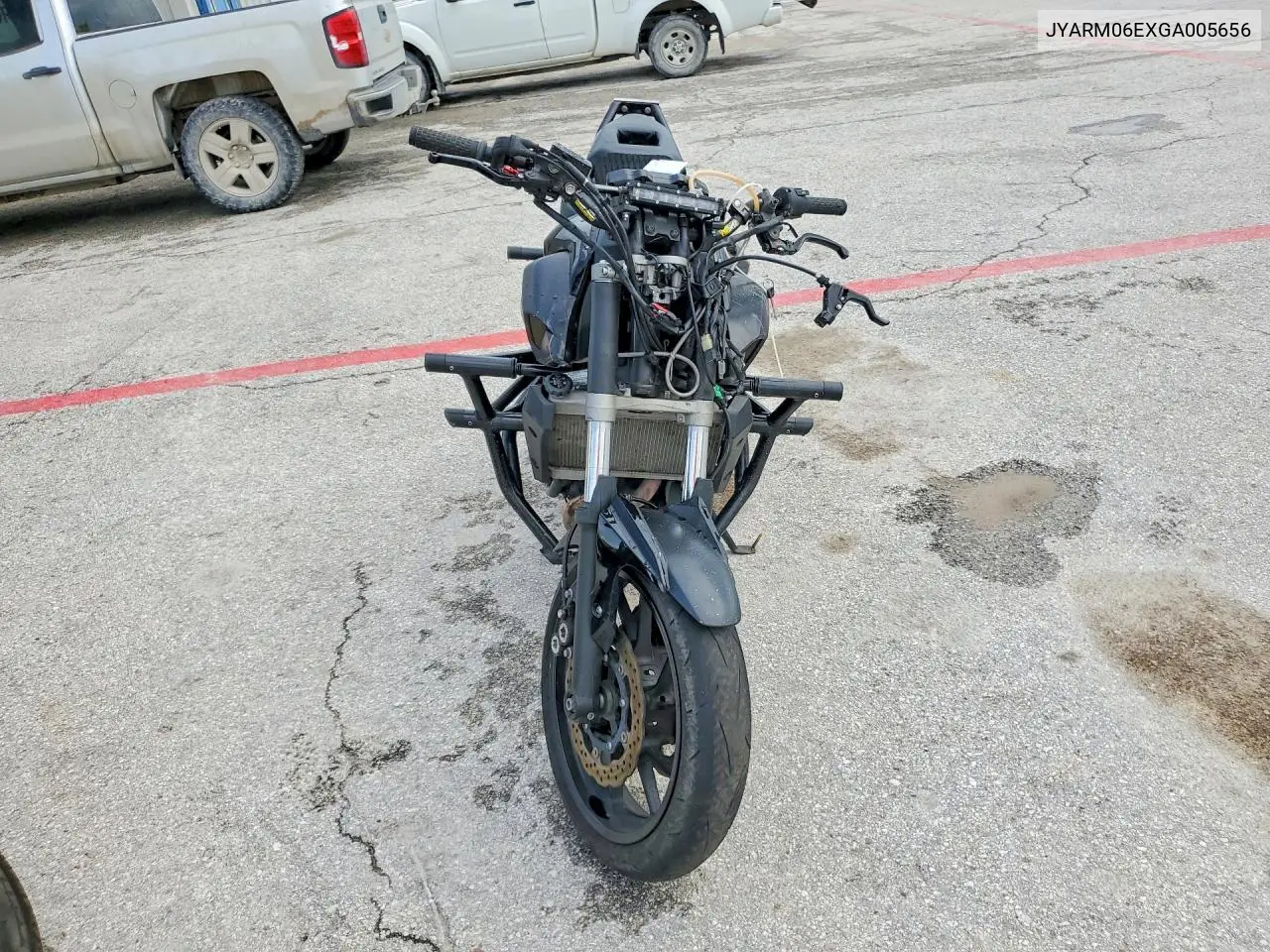 2016 Yamaha Fz07 VIN: JYARM06EXGA005656 Lot: 56285576