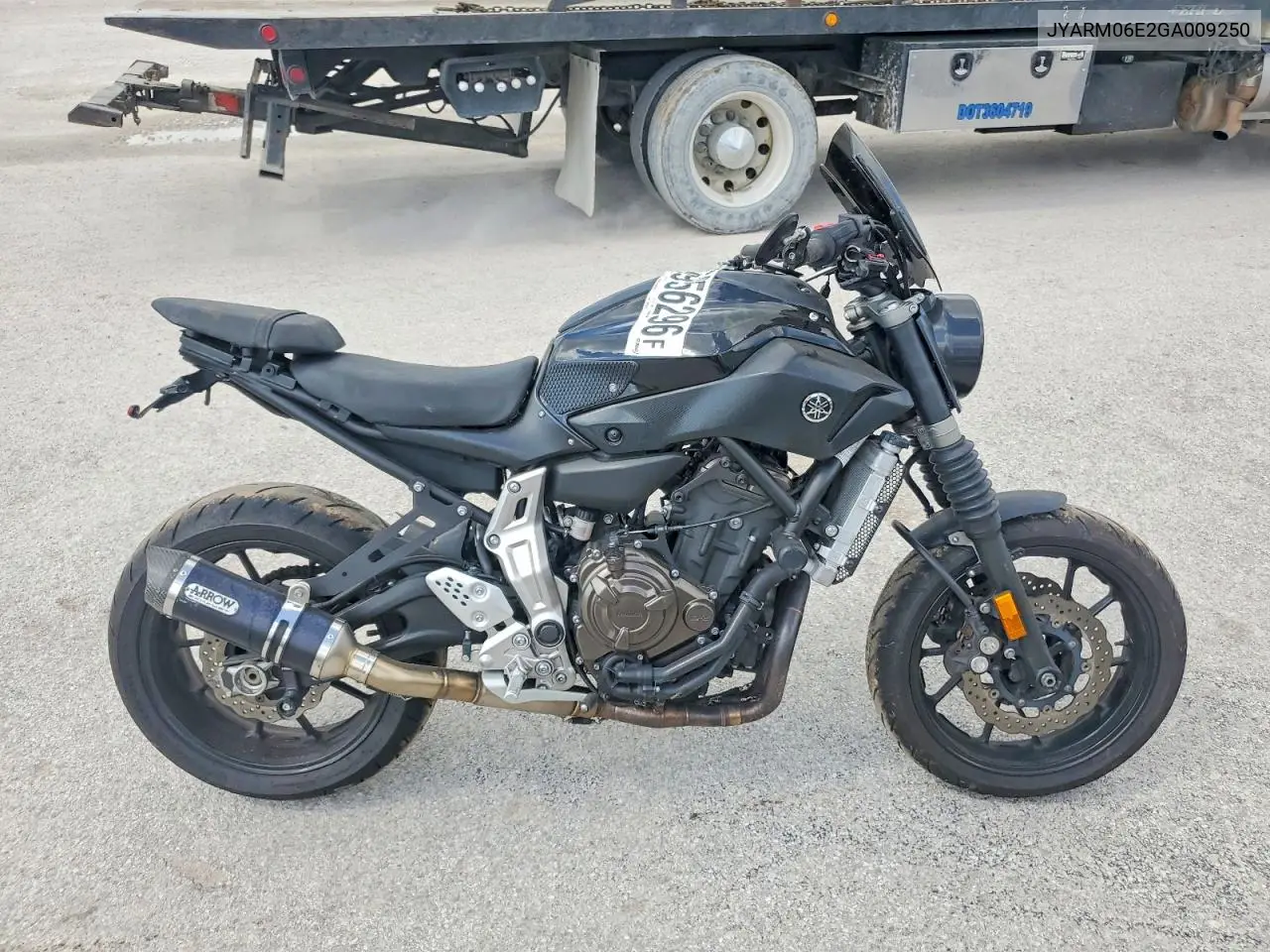 2016 Yamaha Fz07 VIN: JYARM06E2GA009250 Lot: 56956296