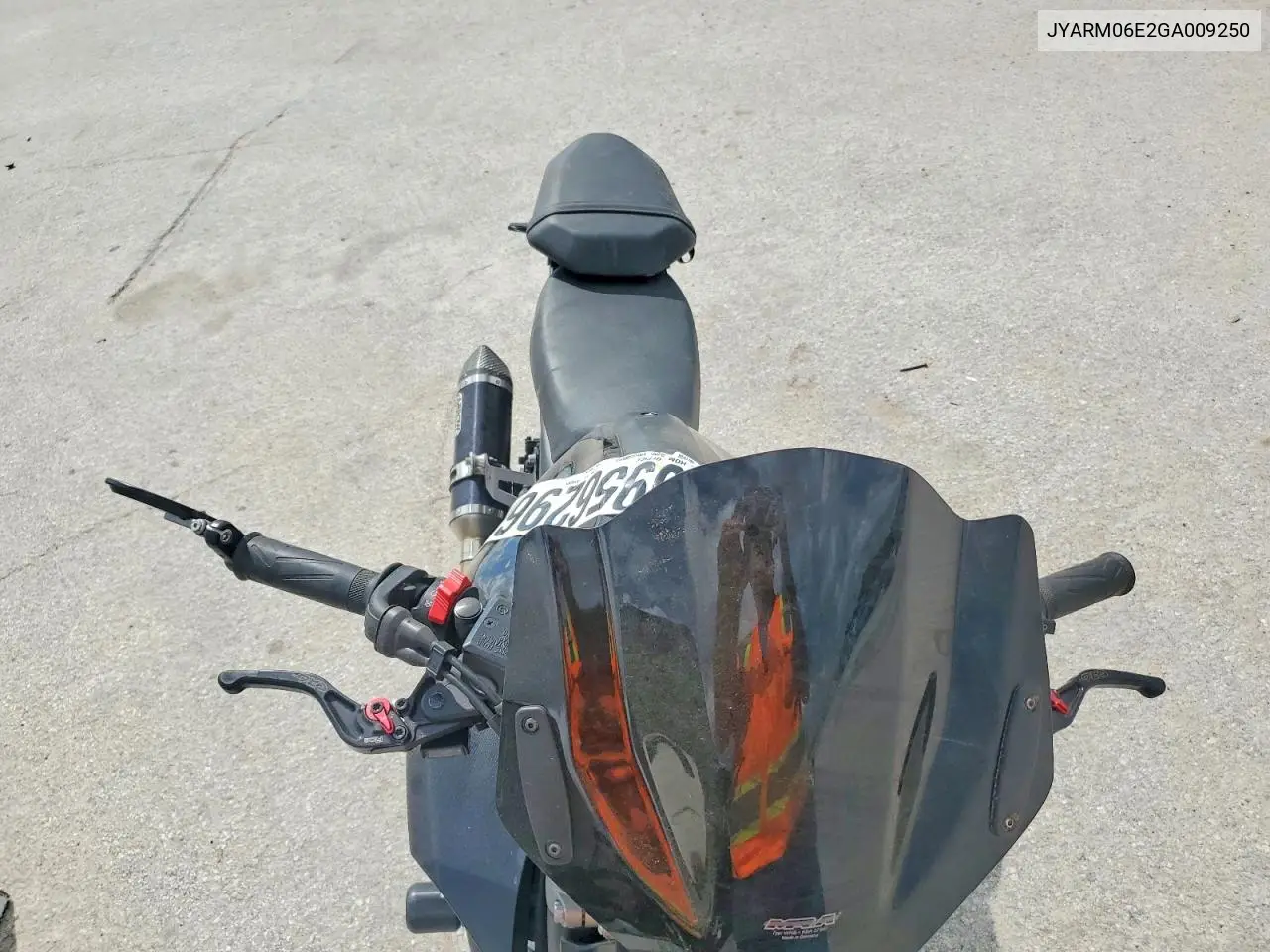 2016 Yamaha Fz07 VIN: JYARM06E2GA009250 Lot: 56956296