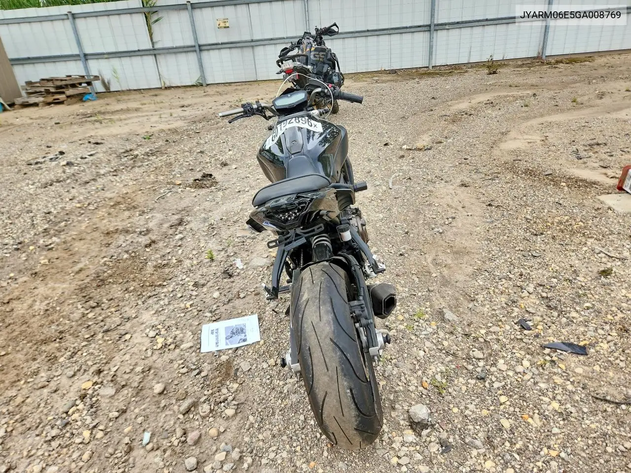 2016 Yamaha Fz07 VIN: JYARM06E5GA008769 Lot: 60192896