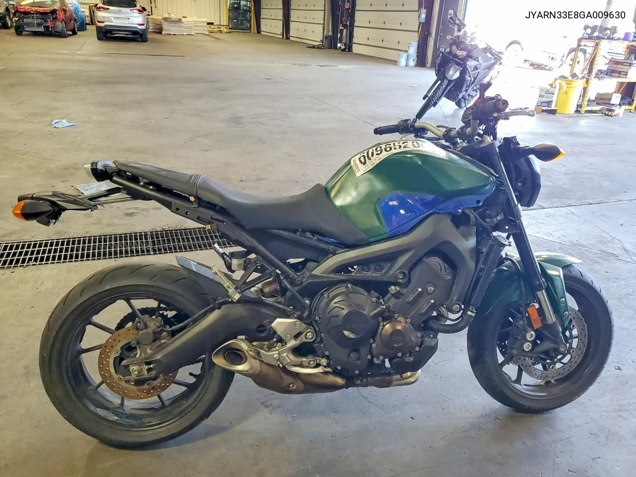 2016 Yamaha Fz09 VIN: JYARN33E8GA009630 Lot: 60965206
