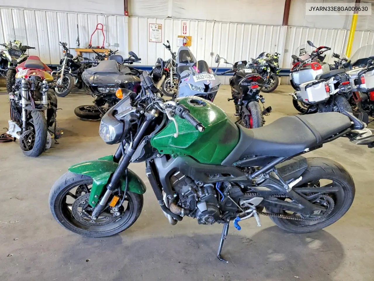 2016 Yamaha Fz09 VIN: JYARN33E8GA009630 Lot: 60965206