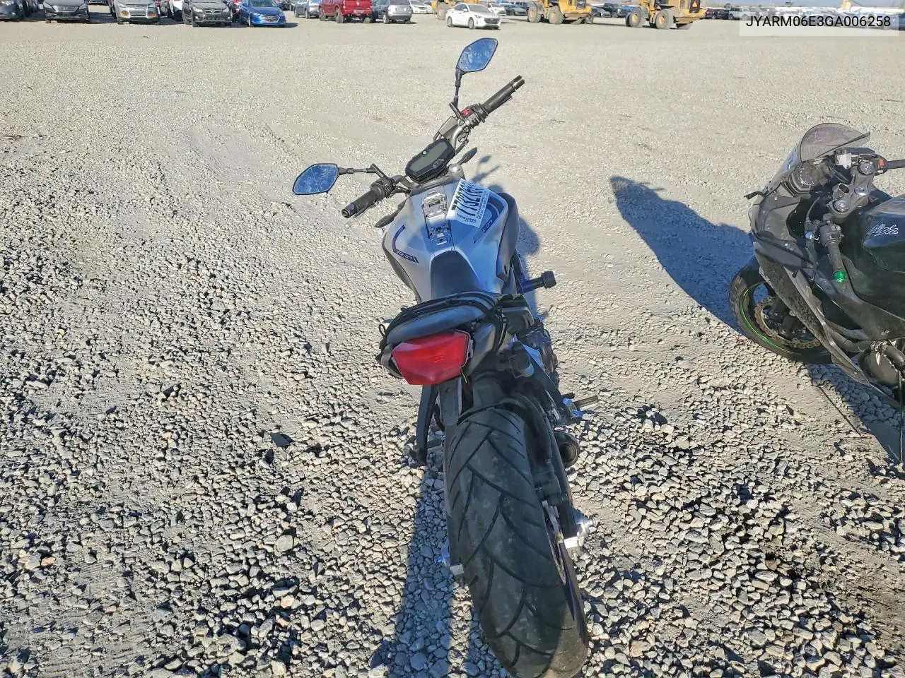 2016 Yamaha Fz07 VIN: JYARM06E3GA006258 Lot: 77327655