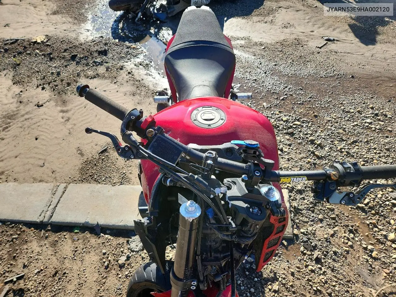 2017 Yamaha Fz09 VIN: JYARN53E9HA002120 Lot: 57209676