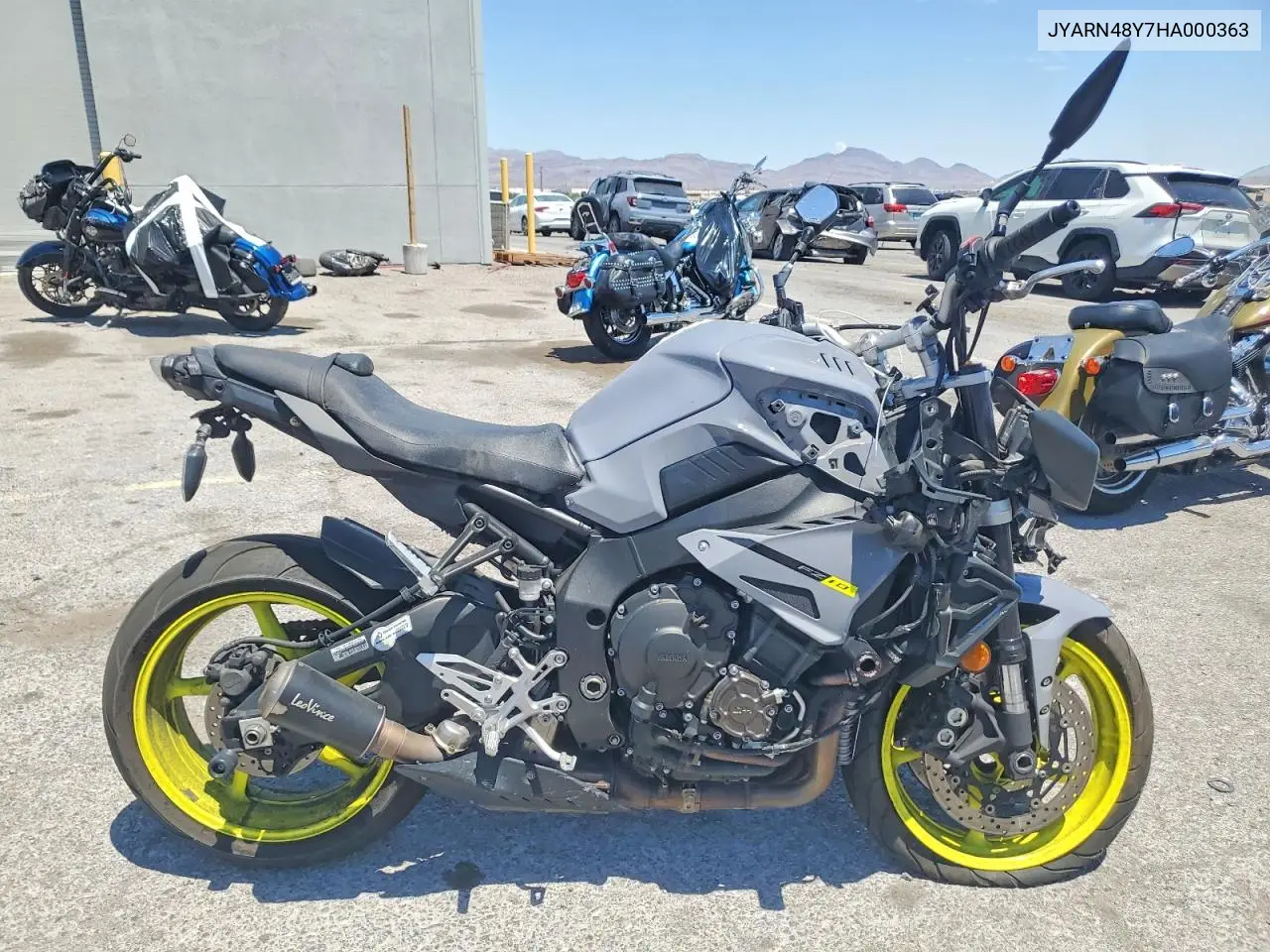 2017 Yamaha Fz10 C VIN: JYARN48Y7HA000363 Lot: 61730536