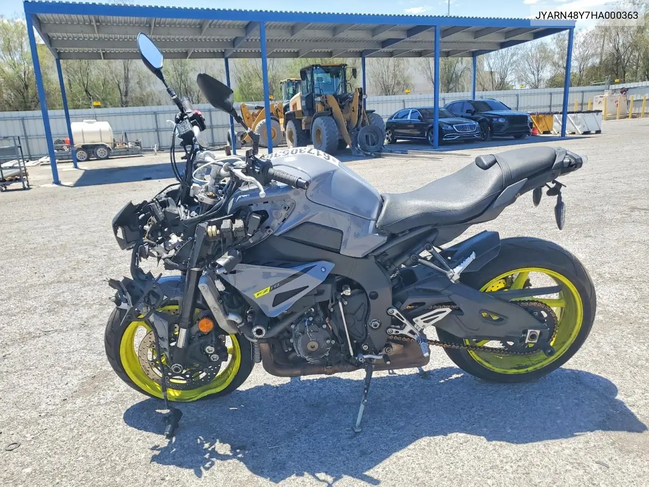 2017 Yamaha Fz10 C VIN: JYARN48Y7HA000363 Lot: 61730536