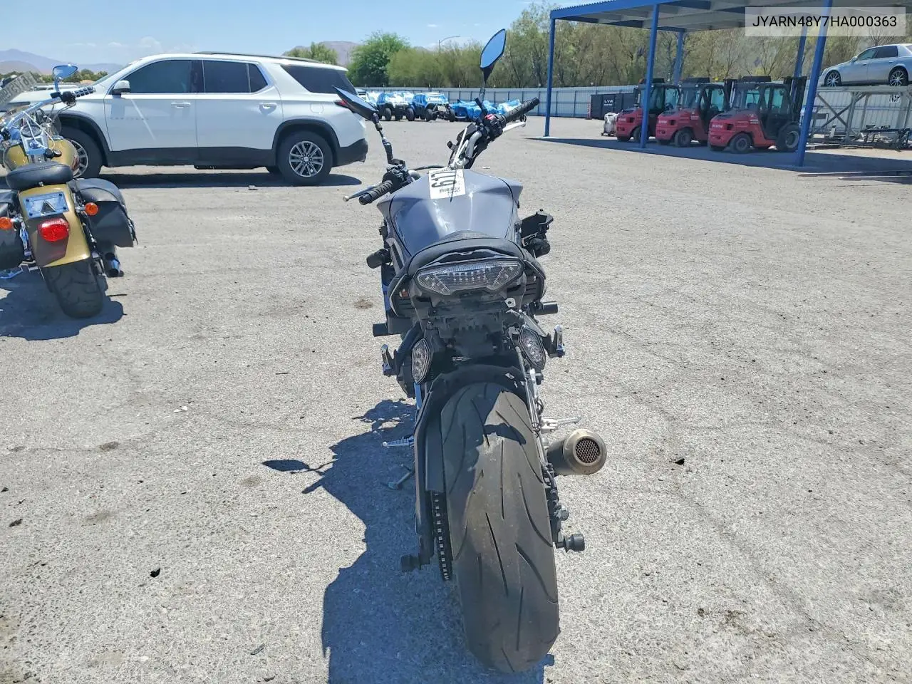 2017 Yamaha Fz10 C VIN: JYARN48Y7HA000363 Lot: 61730536