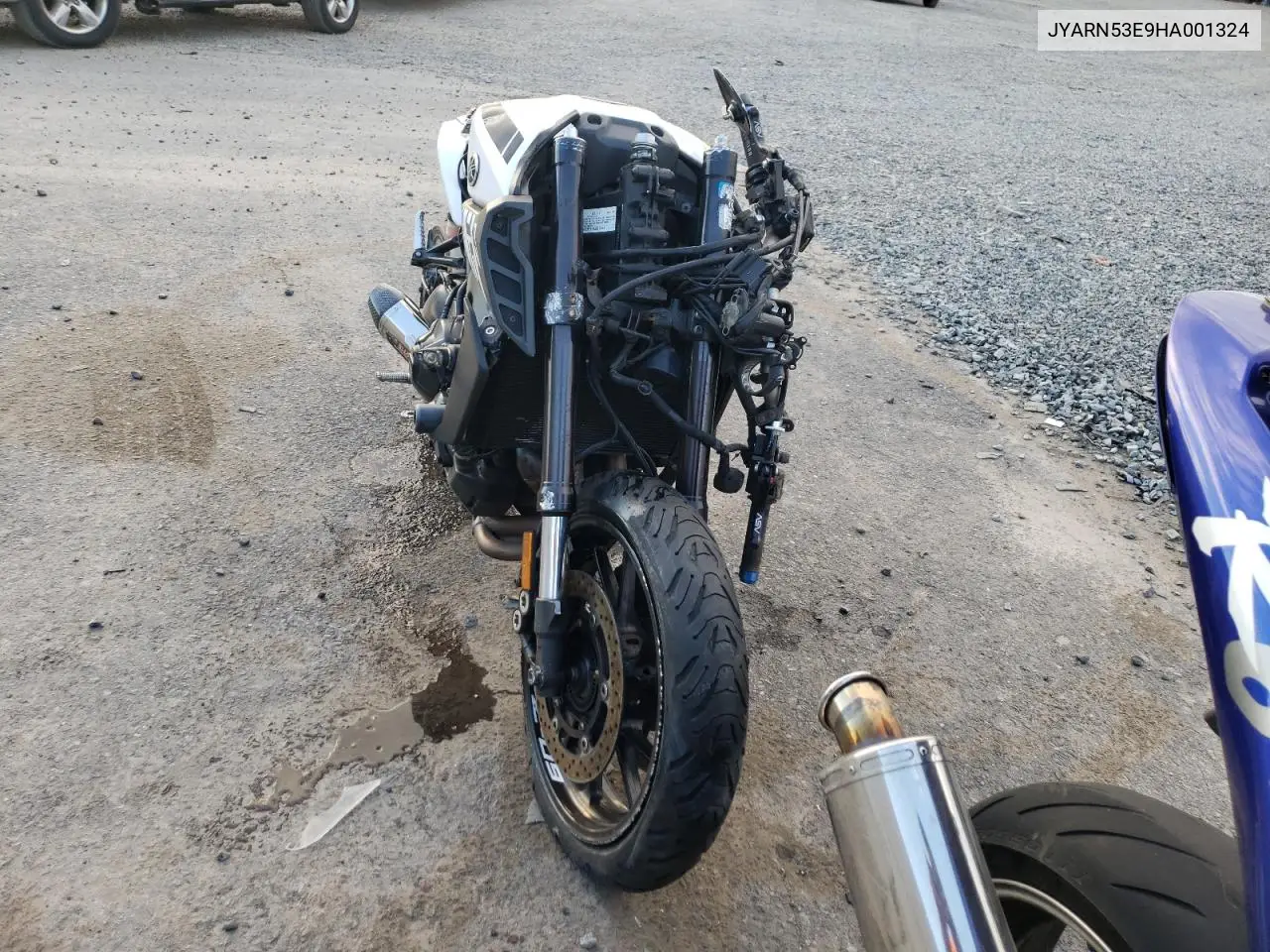 2017 Yamaha Fz09 VIN: JYARN53E9HA001324 Lot: 90643895