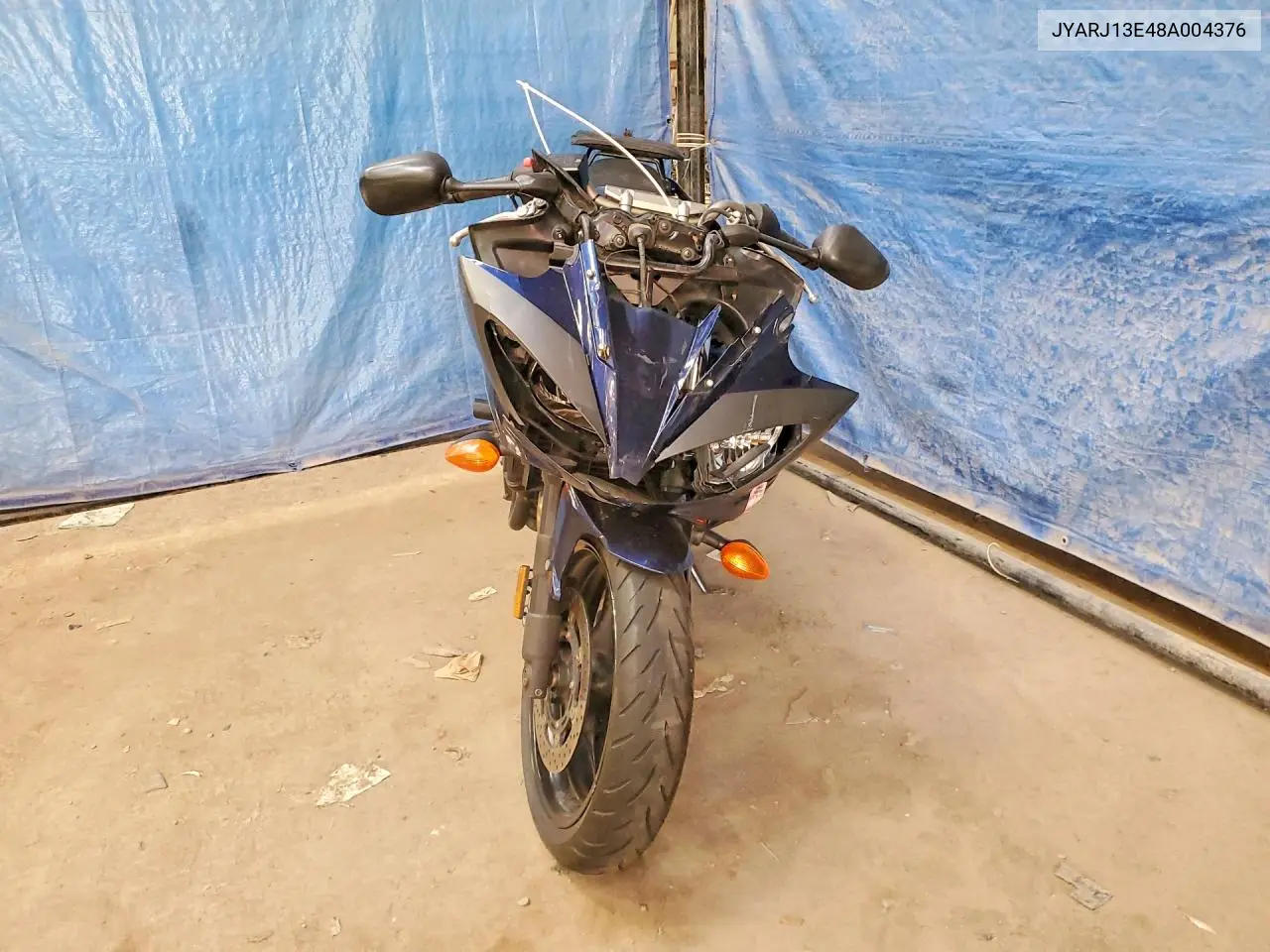 2008 Yamaha Fz6 Shg VIN: JYARJ13E48A004376 Lot: 56948936