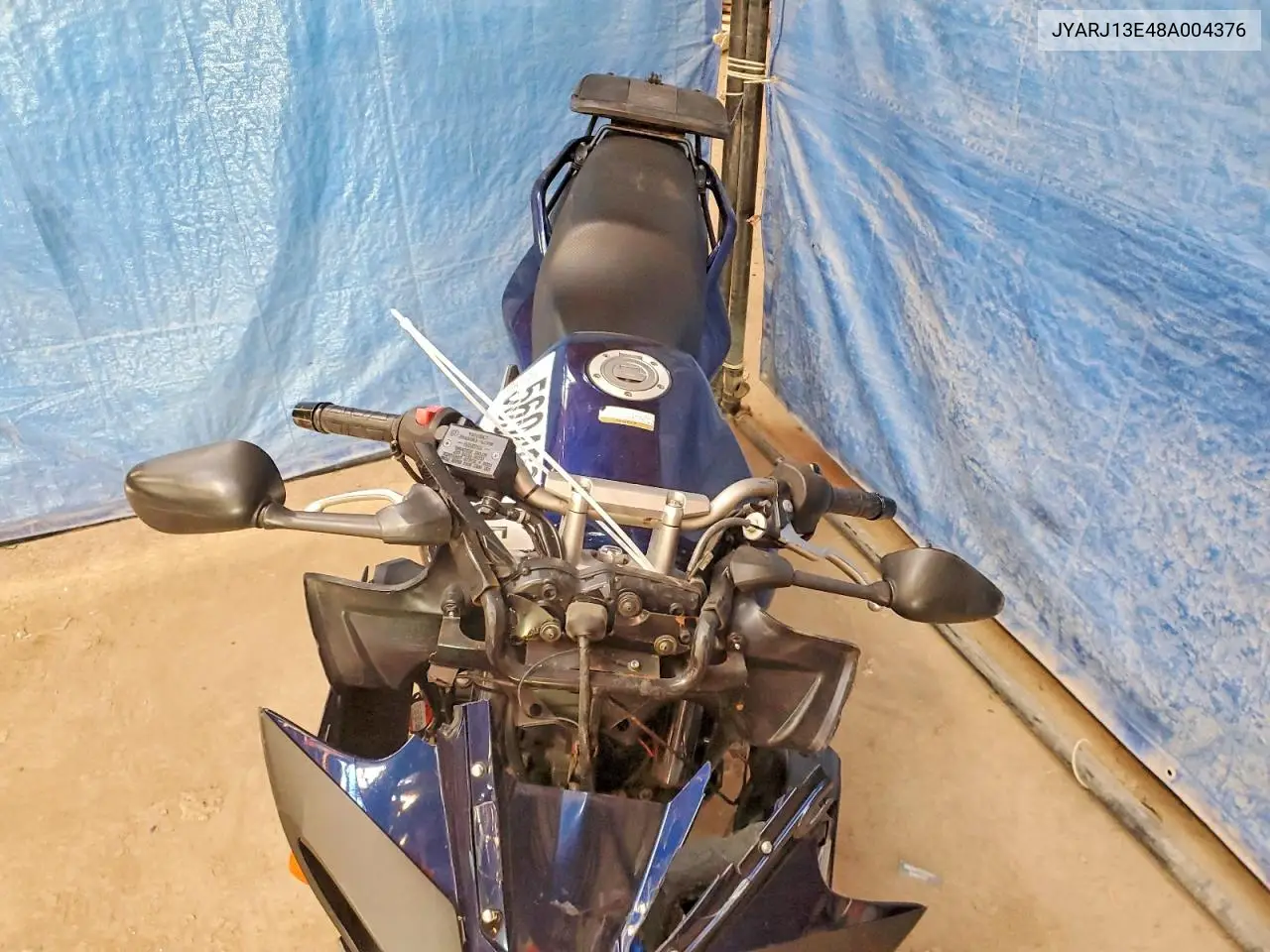 2008 Yamaha Fz6 Shg VIN: JYARJ13E48A004376 Lot: 56948936