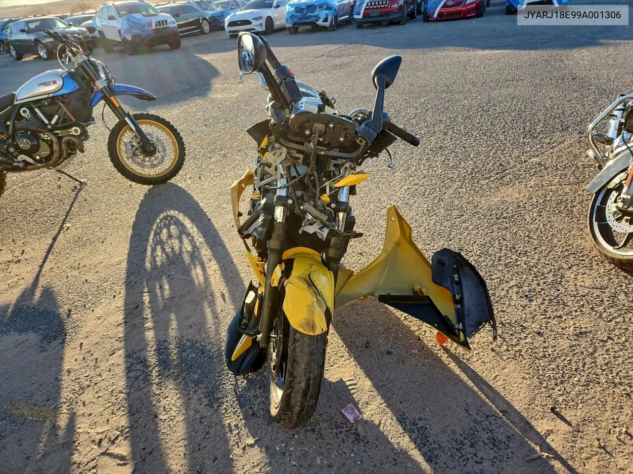 2009 Yamaha Fz6 R VIN: JYARJ18E99A001306 Lot: 51622006