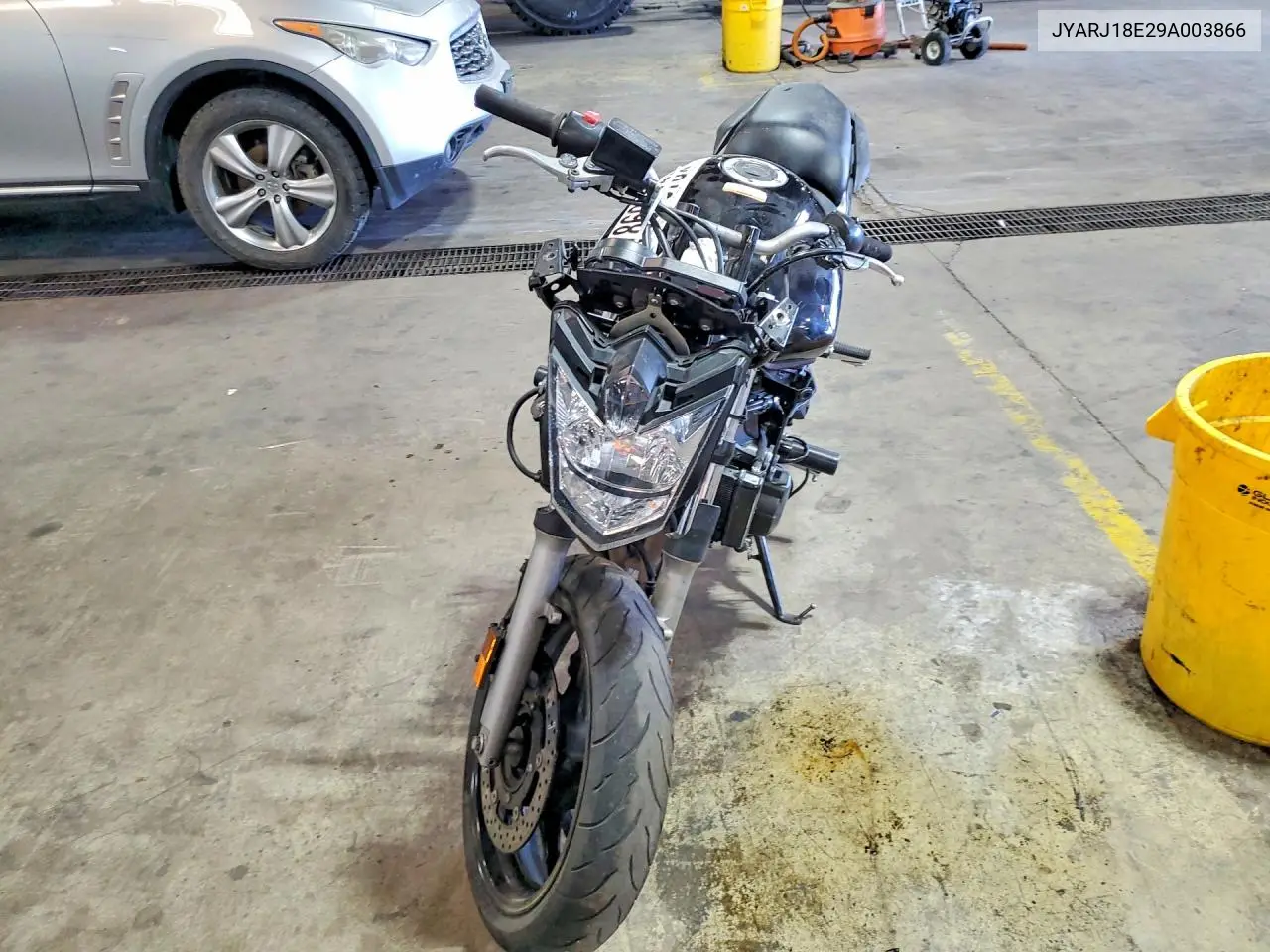 2009 Yamaha Fz6 R VIN: JYARJ18E29A003866 Lot: 57869076