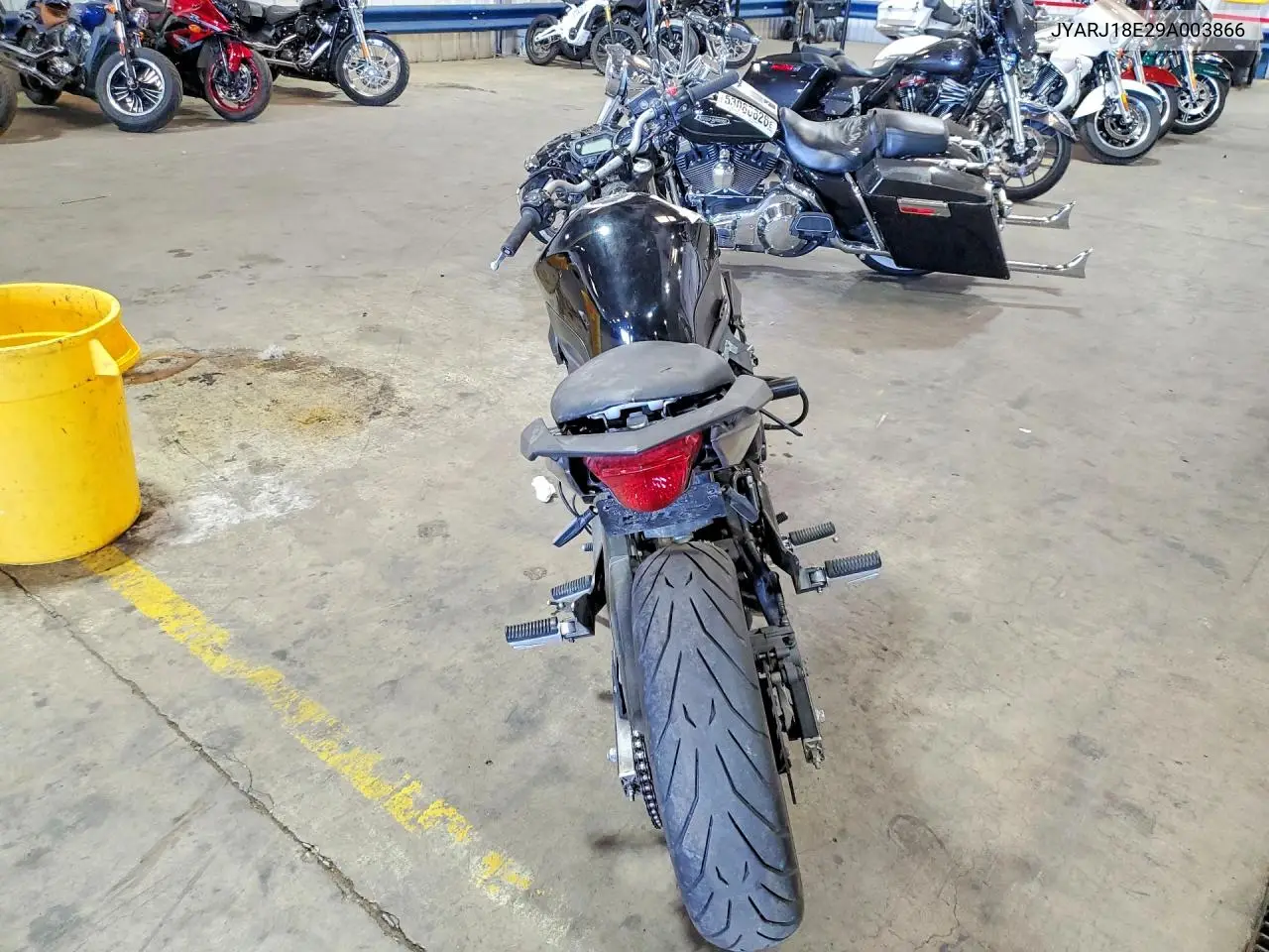 2009 Yamaha Fz6 R VIN: JYARJ18E29A003866 Lot: 57869076