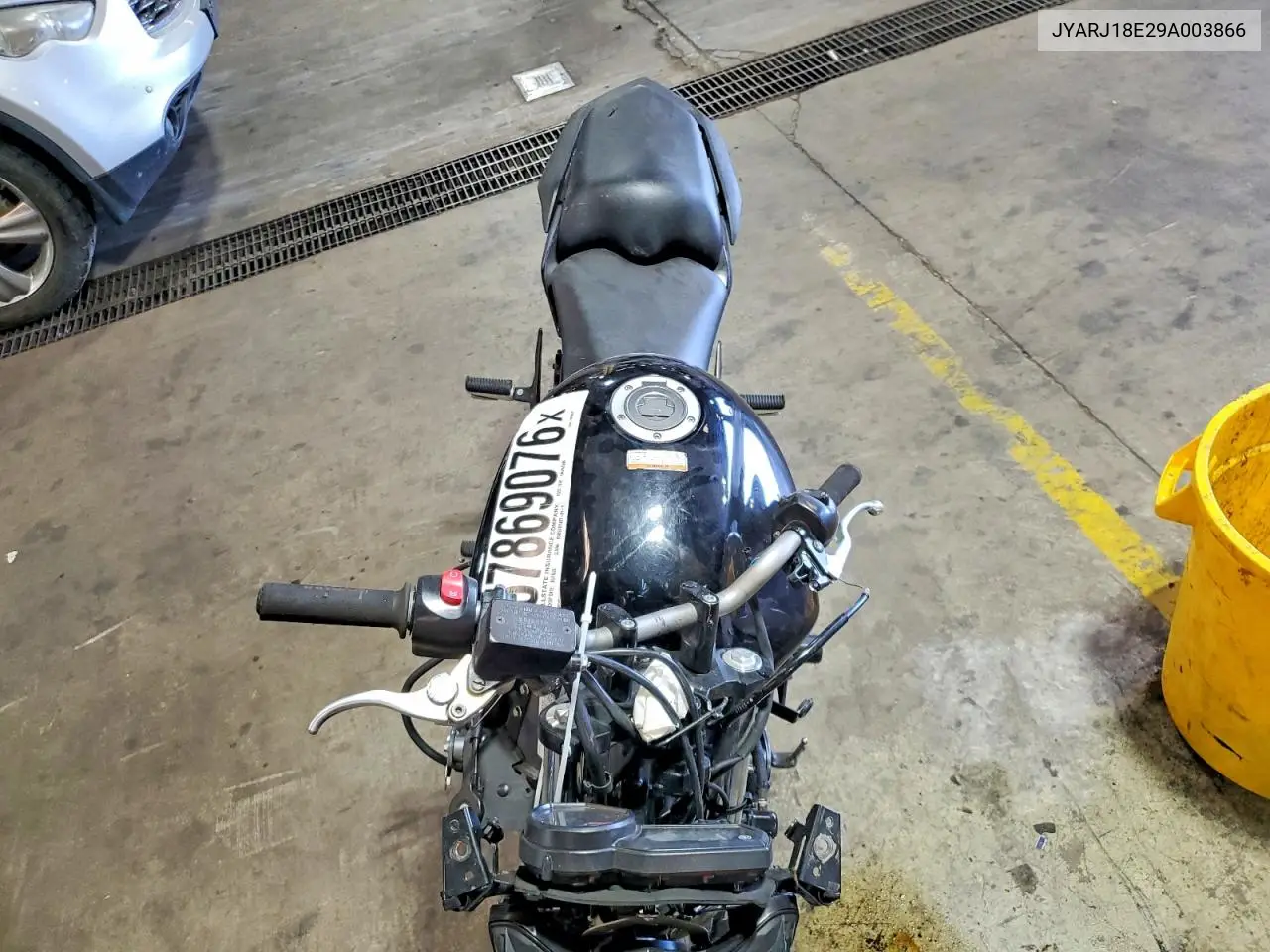 2009 Yamaha Fz6 R VIN: JYARJ18E29A003866 Lot: 57869076