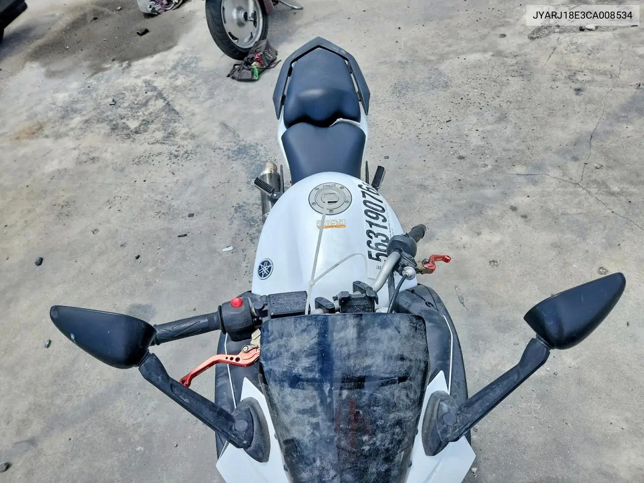 2012 Yamaha Fz6 R VIN: JYARJ18E3CA008534 Lot: 56319076