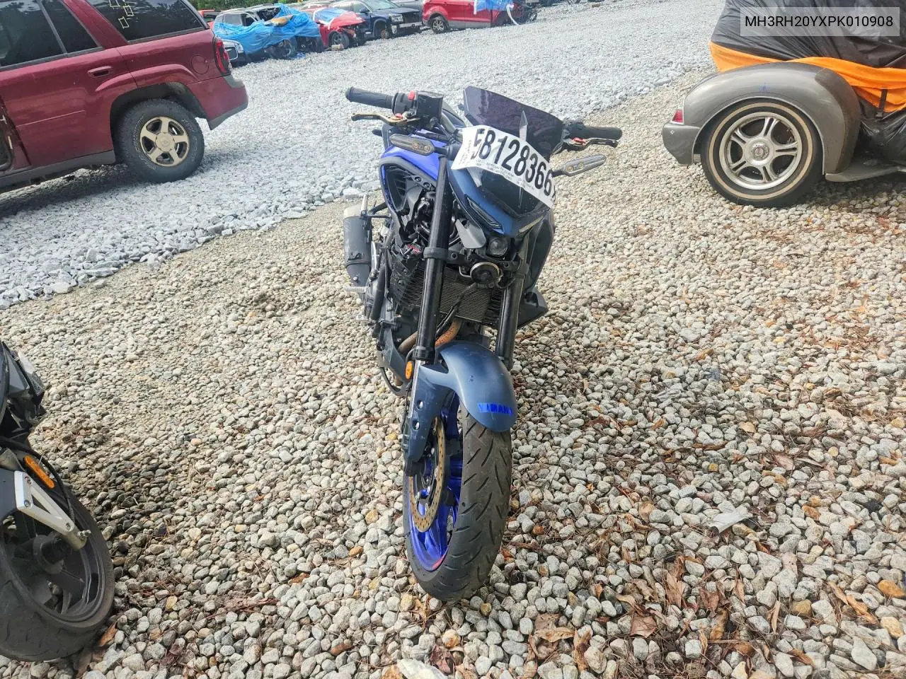 2023 Yamaha Mt-03 VIN: MH3RH20YXPK010908 Lot: 58128366