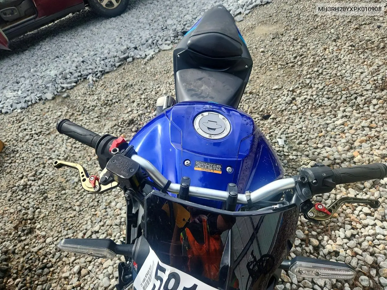 2023 Yamaha Mt-03 VIN: MH3RH20YXPK010908 Lot: 58128366