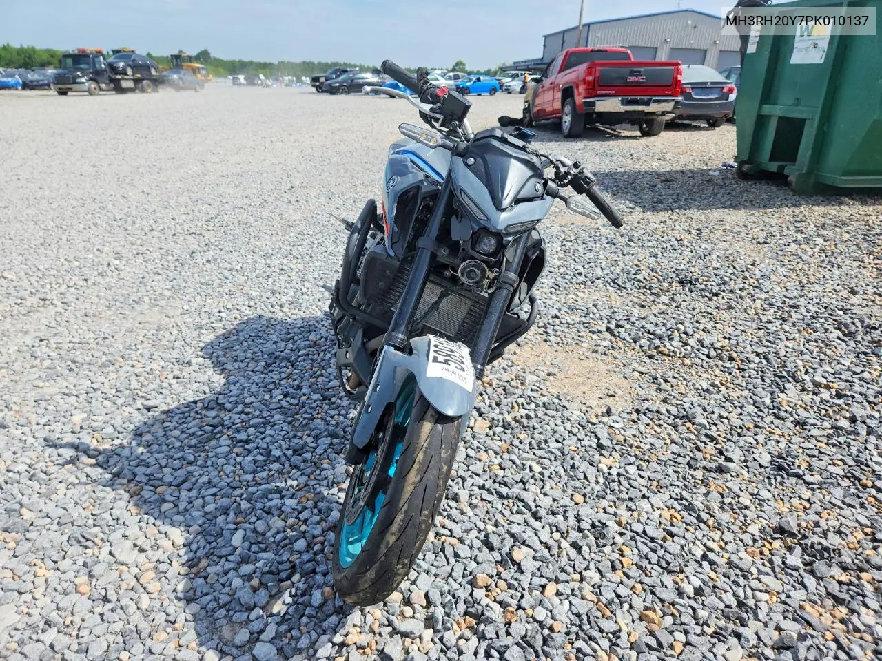 2023 Yamaha Mt-03 VIN: MH3RH20Y7PK010137 Lot: 58916576