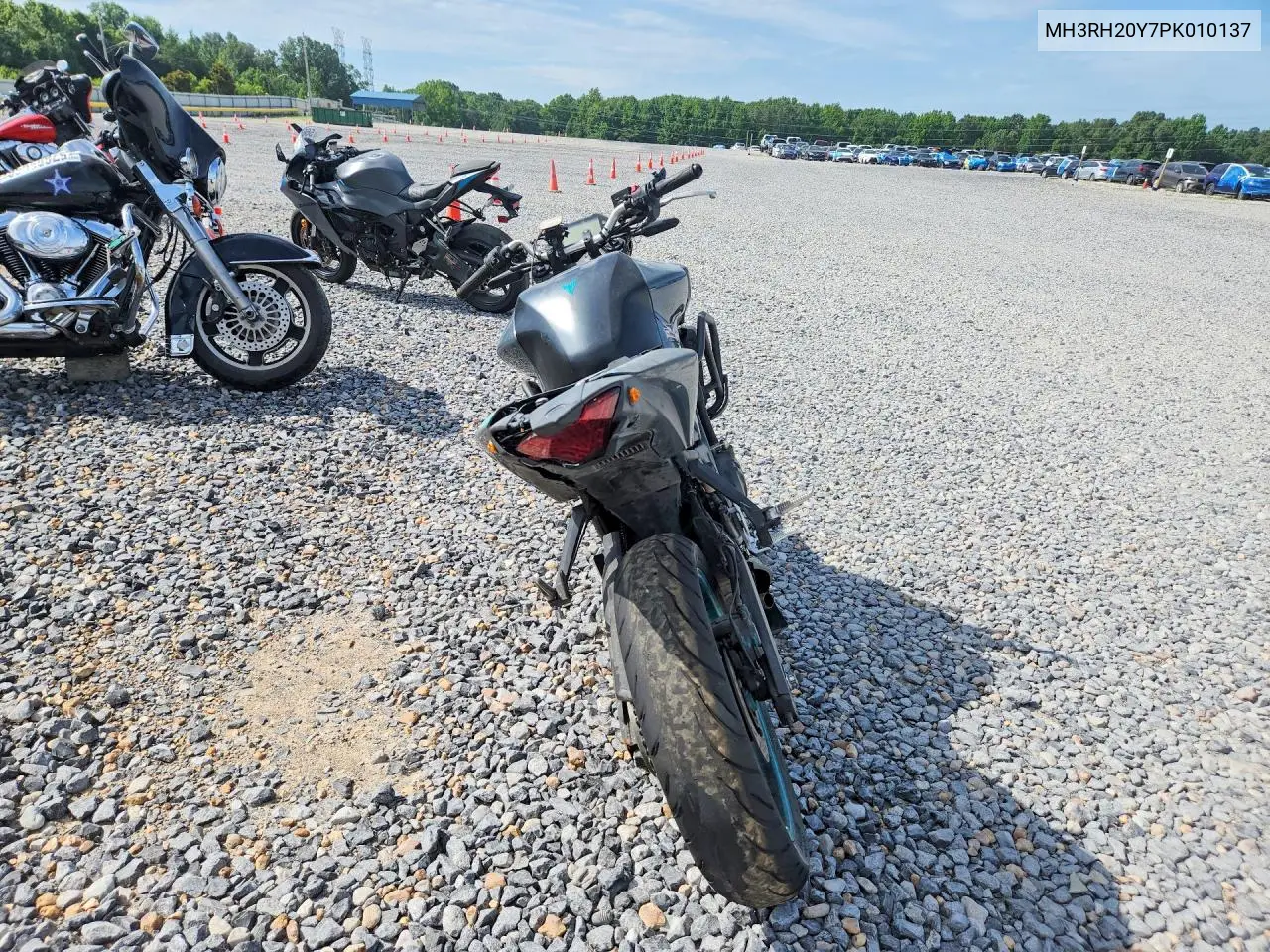 2023 Yamaha Mt-03 VIN: MH3RH20Y7PK010137 Lot: 58916576