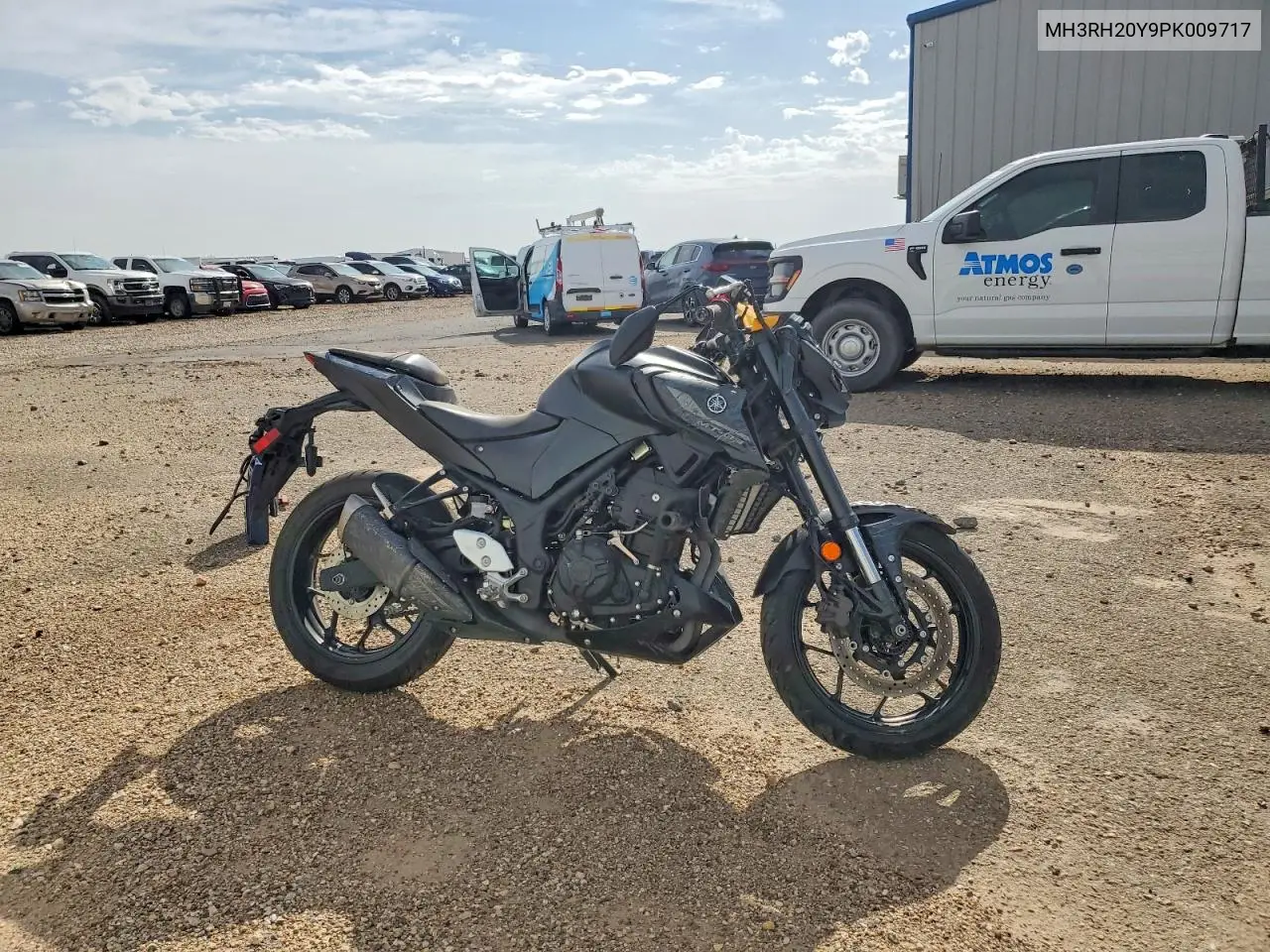 2023 Yamaha Mt-03 VIN: MH3RH20Y9PK009717 Lot: 58927216