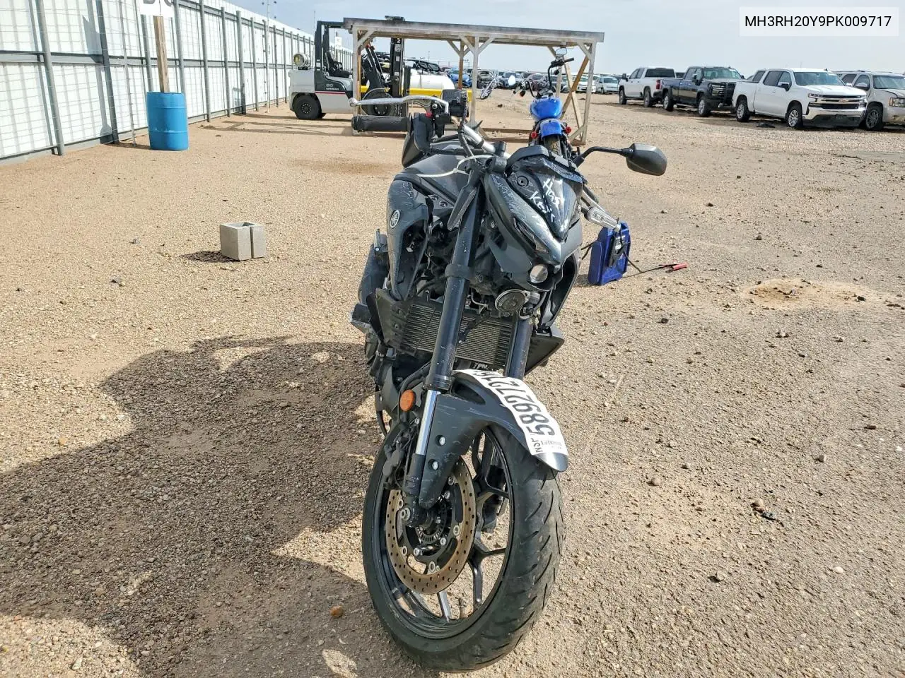 2023 Yamaha Mt-03 VIN: MH3RH20Y9PK009717 Lot: 58927216