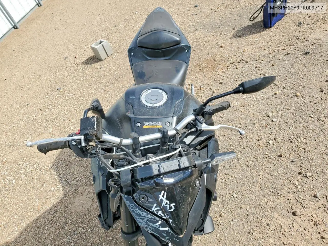 2023 Yamaha Mt-03 VIN: MH3RH20Y9PK009717 Lot: 58927216