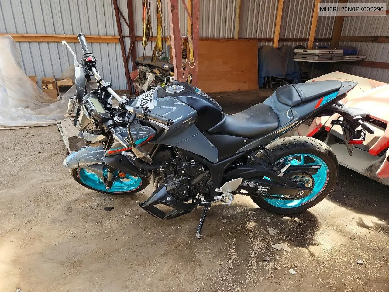 2023 Yamaha Mt-03 VIN: MH3RH20N0PK002290 Lot: 60975926