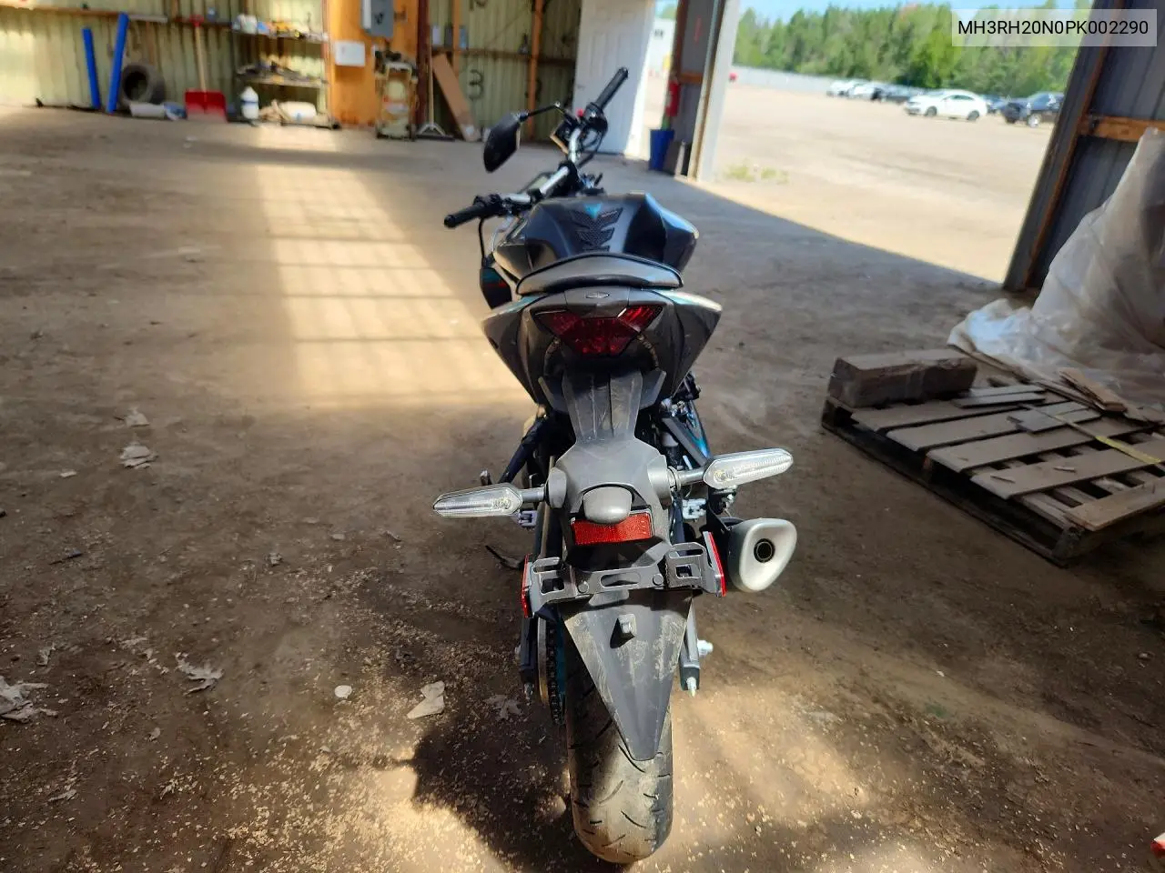 2023 Yamaha Mt-03 VIN: MH3RH20N0PK002290 Lot: 60975926