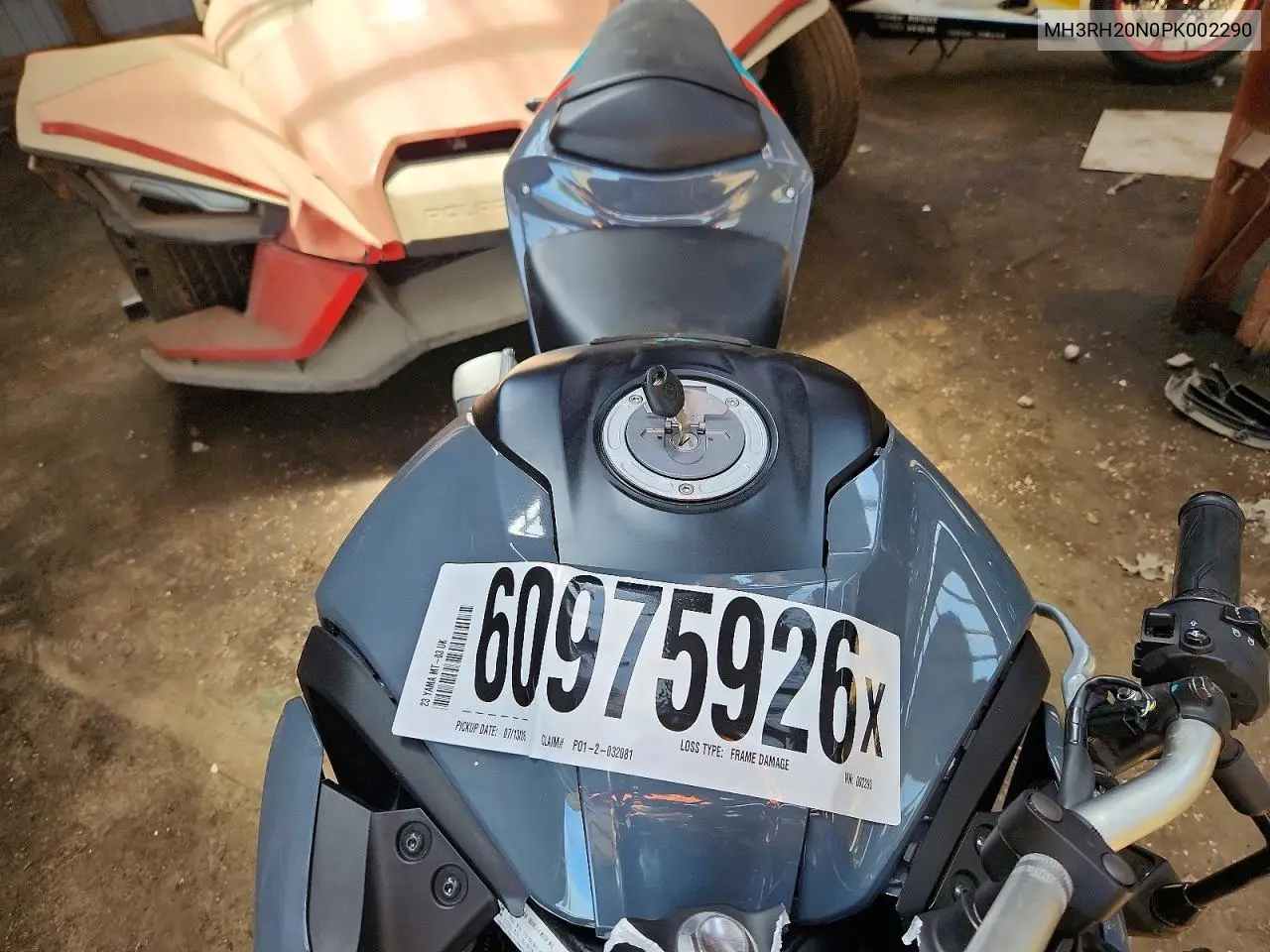 2023 Yamaha Mt-03 VIN: MH3RH20N0PK002290 Lot: 60975926