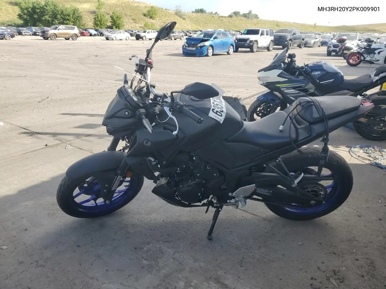 2023 Yamaha Mt-03 VIN: MH3RH20Y2PK009901 Lot: 63513005