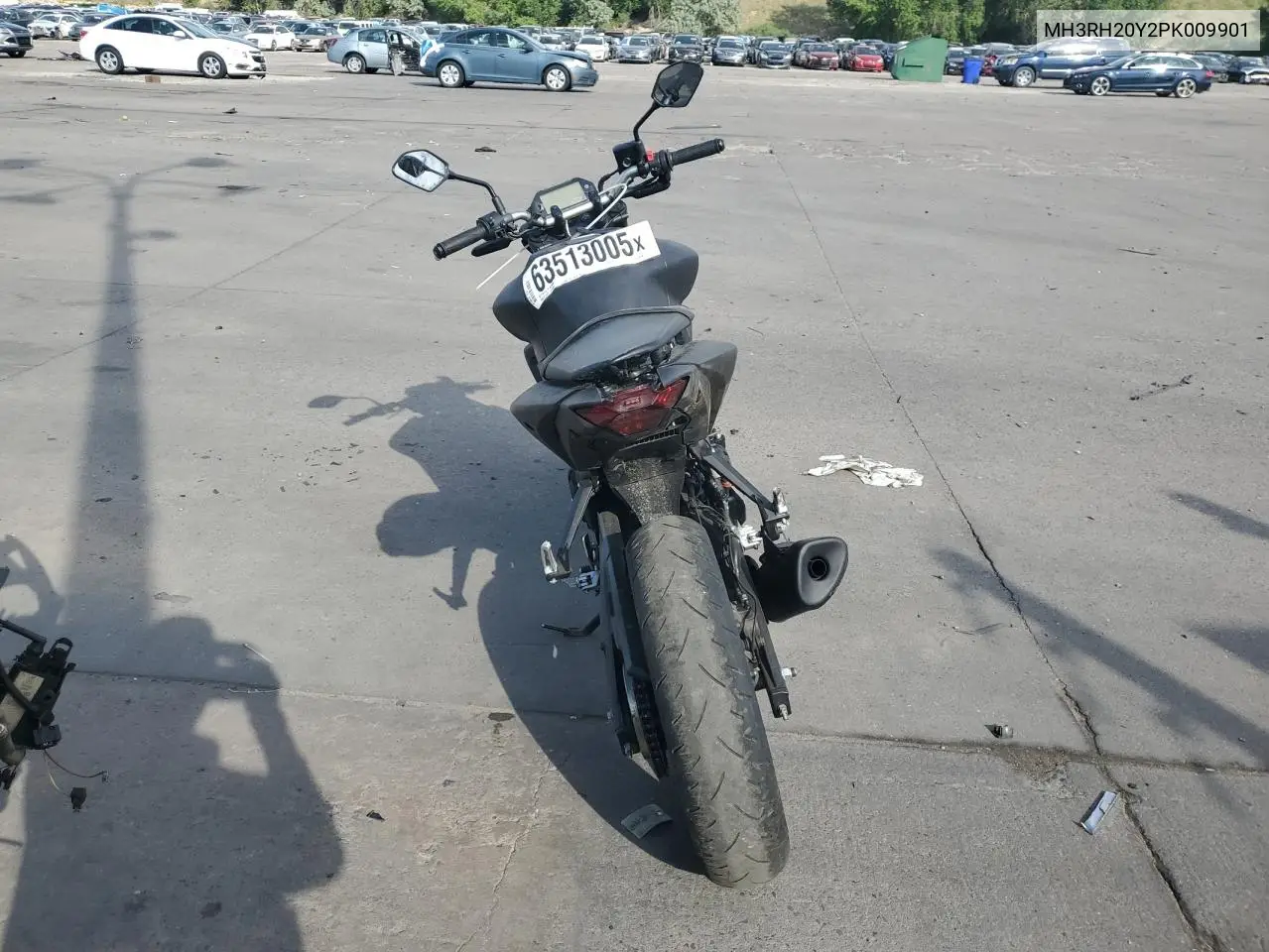 2023 Yamaha Mt-03 VIN: MH3RH20Y2PK009901 Lot: 63513005