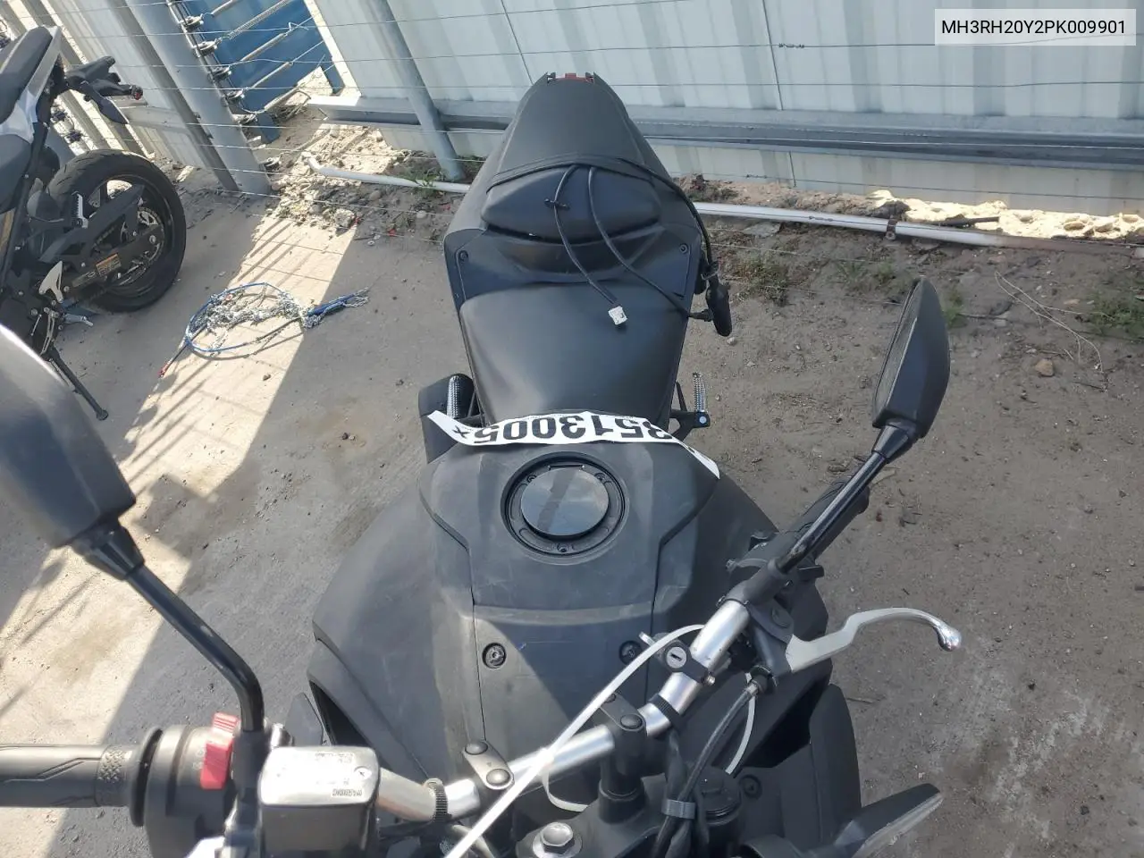 2023 Yamaha Mt-03 VIN: MH3RH20Y2PK009901 Lot: 63513005