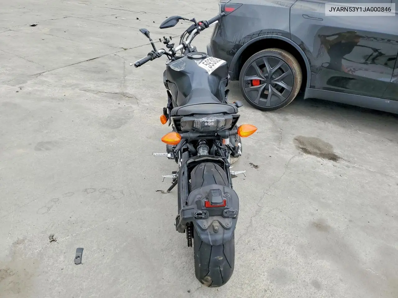 2018 Yamaha Mt09 C VIN: JYARN53Y1JA000846 Lot: 59302226