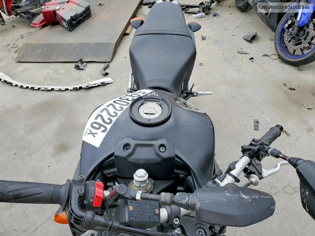 2018 Yamaha Mt09 C VIN: JYARN53Y1JA000846 Lot: 59302226