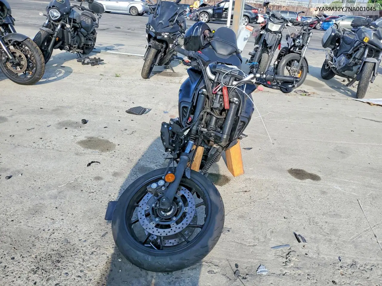 2022 Yamaha Mt07 C VIN: JYARM32Y7NA001045 Lot: 56574076